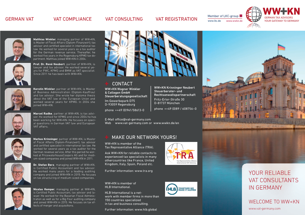 Your Reliable Vat Consultants in Germany