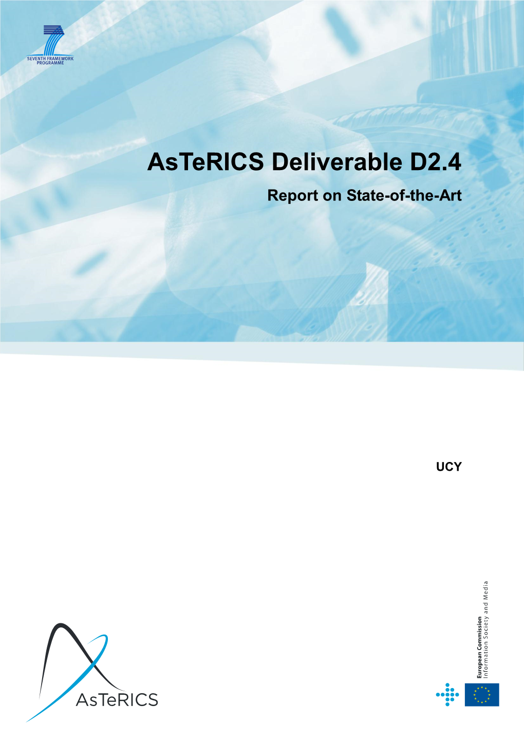 D2.4 Report on State-Of-The-Art
