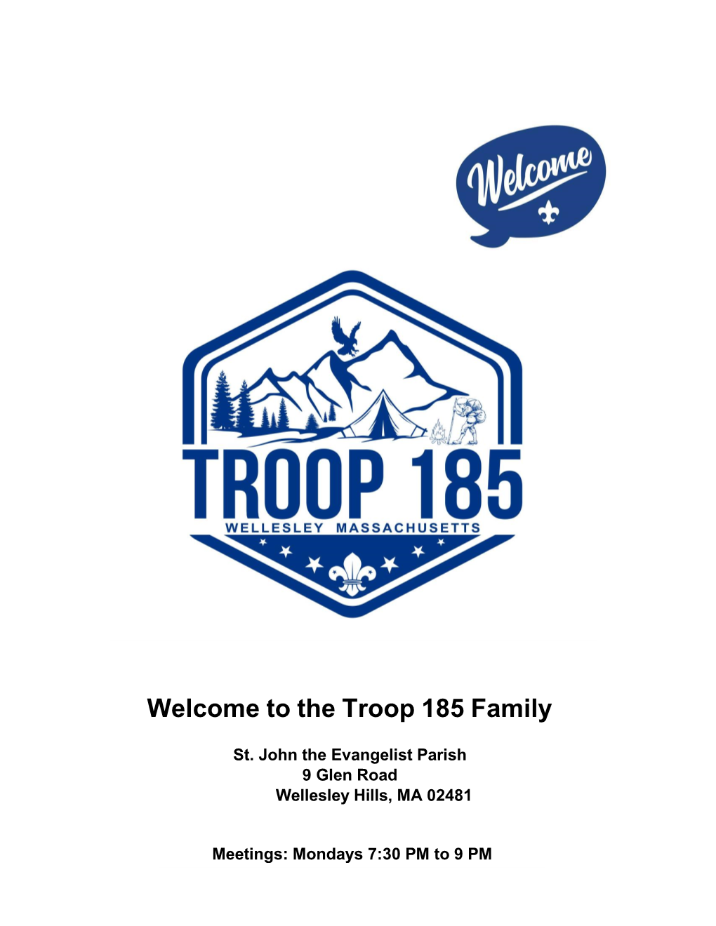 Welcome to the Troop 185 Family