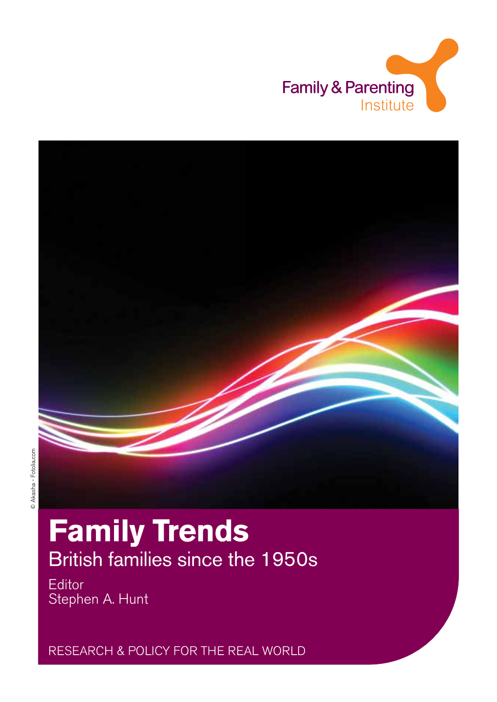 Family Trends British Families Since the 1950S Editor Stephen A