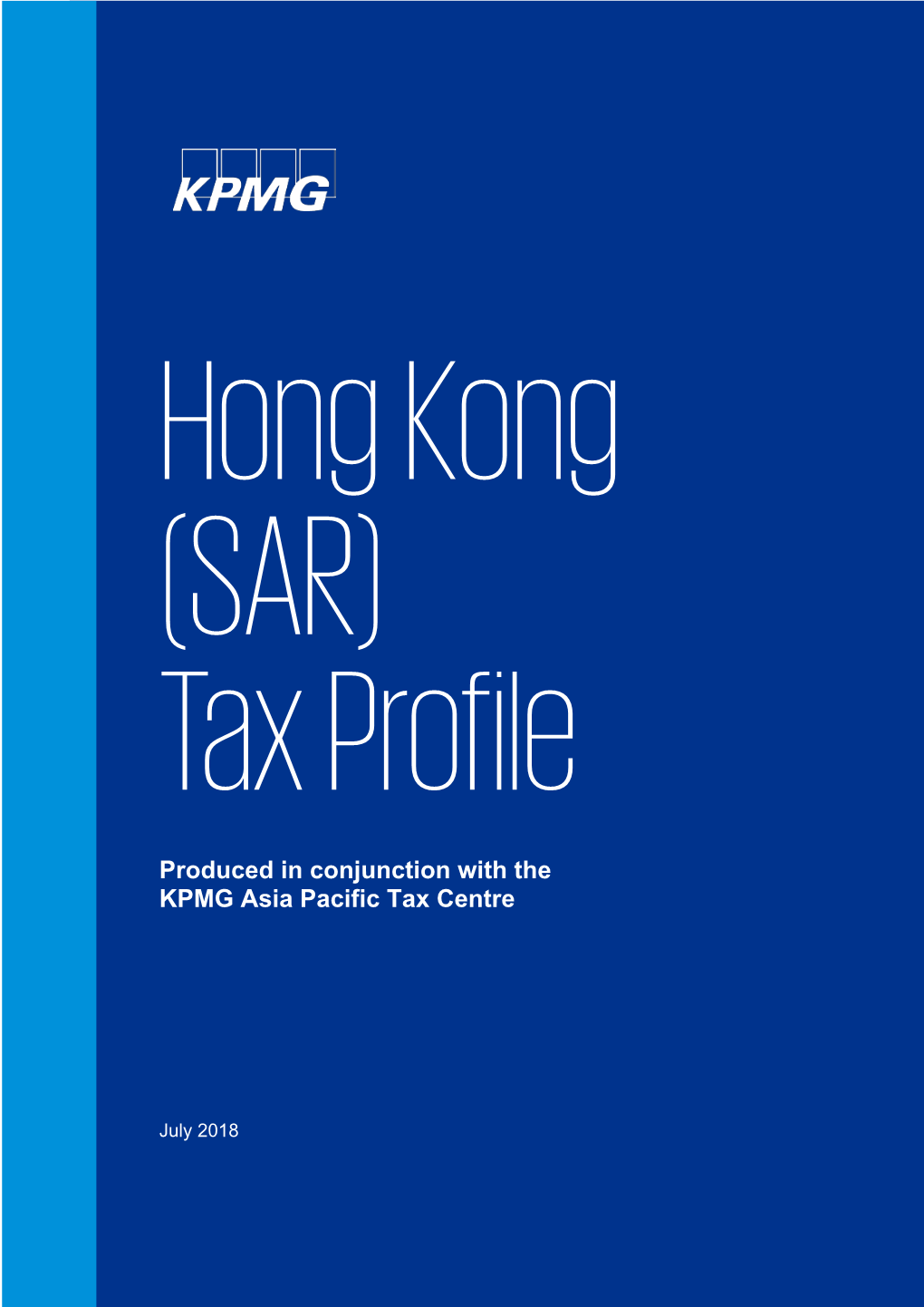 Country Tax Profile: Hong Kong (SAR)