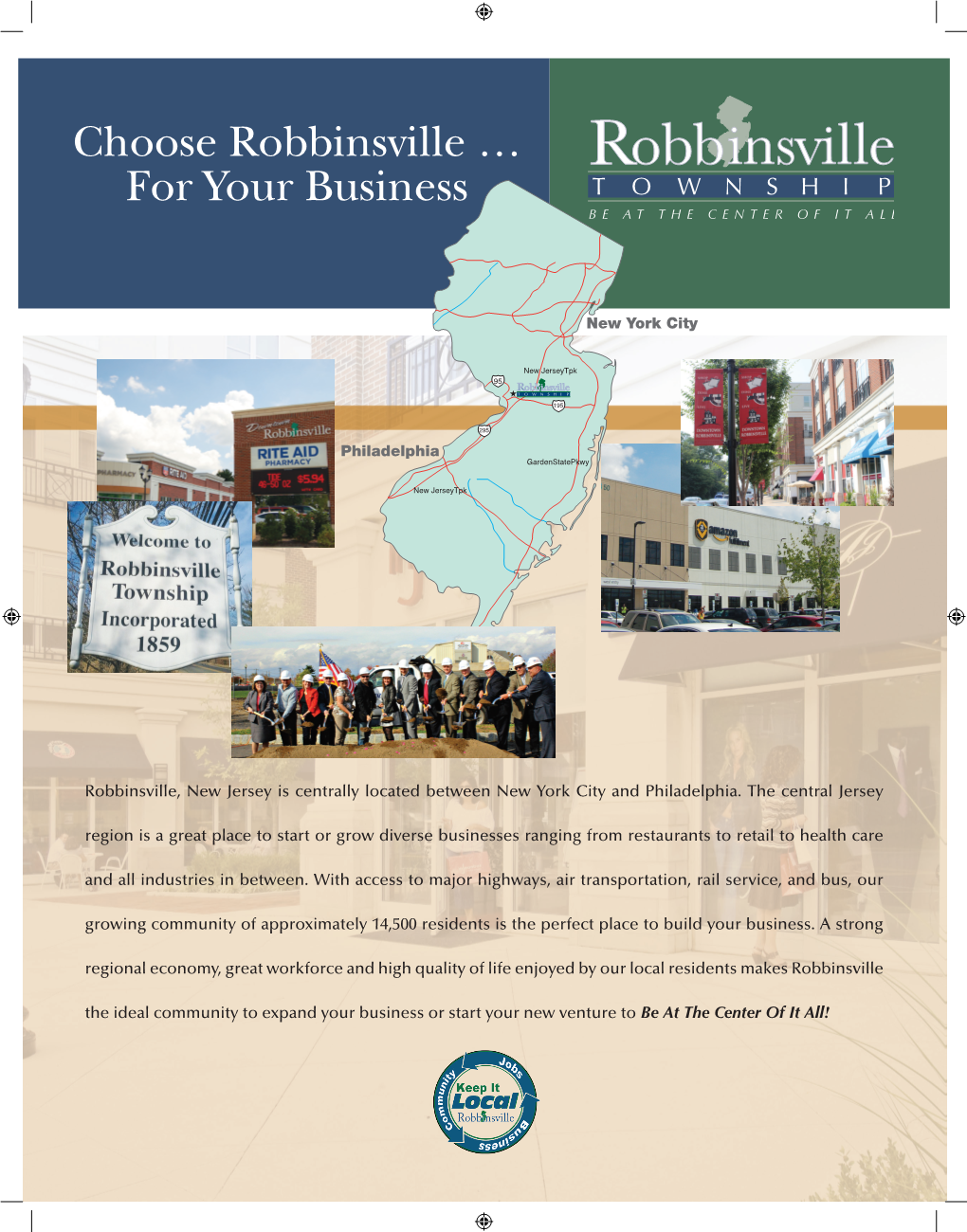 Choose Robbinsville … for Your Business