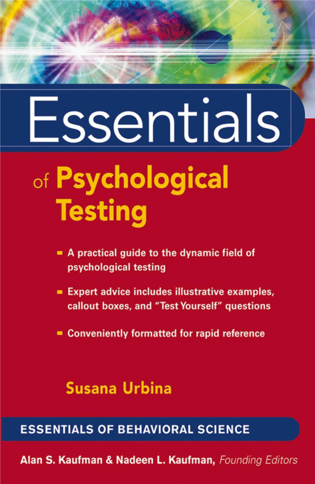 Essentials of Psychological Testing.Pdf