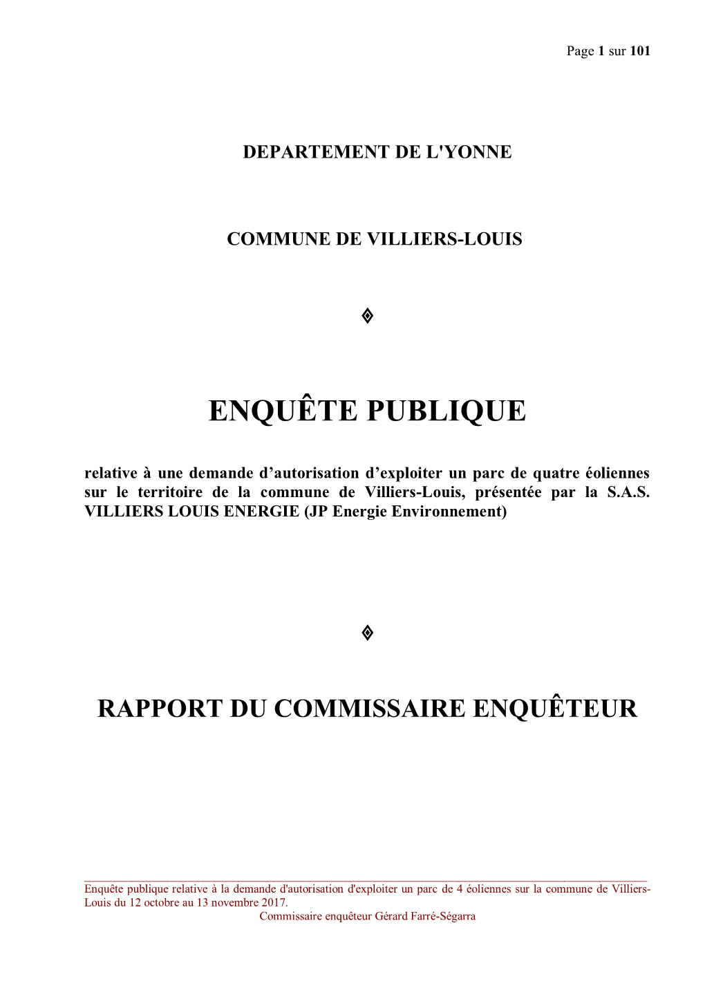 Enquête Publique