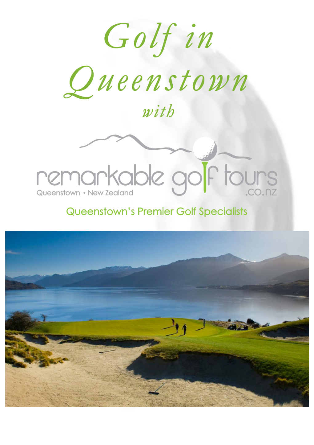 Queenstown's Premier Golf Specialists