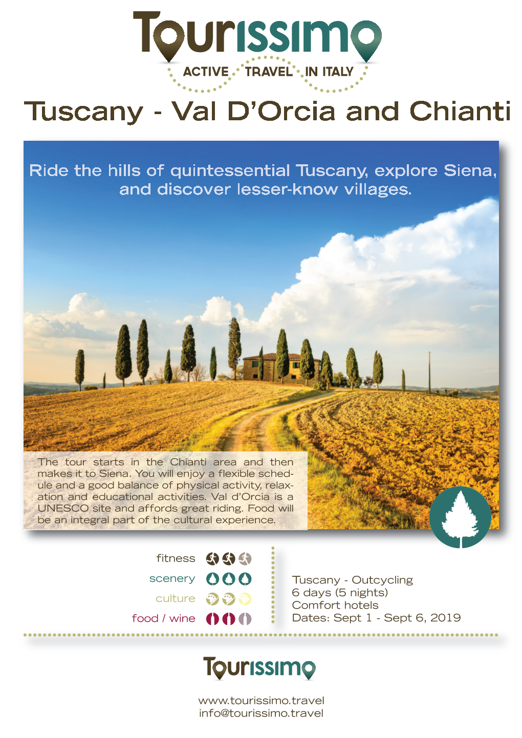 Tuscany - Val D’Orcia and Chianti