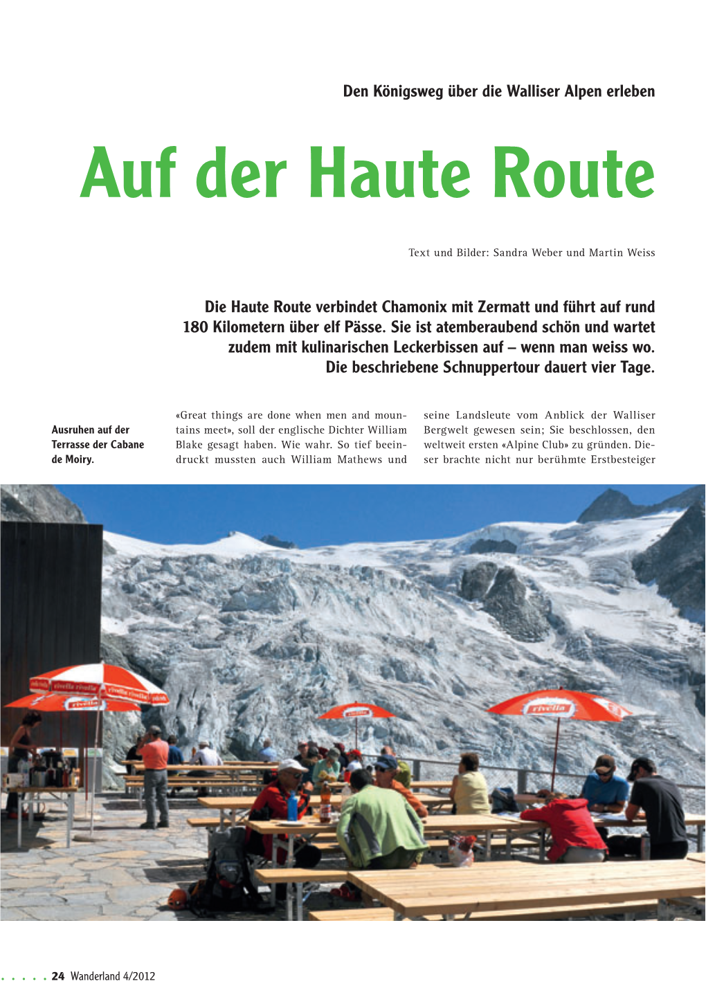 Auf Der Haute Route