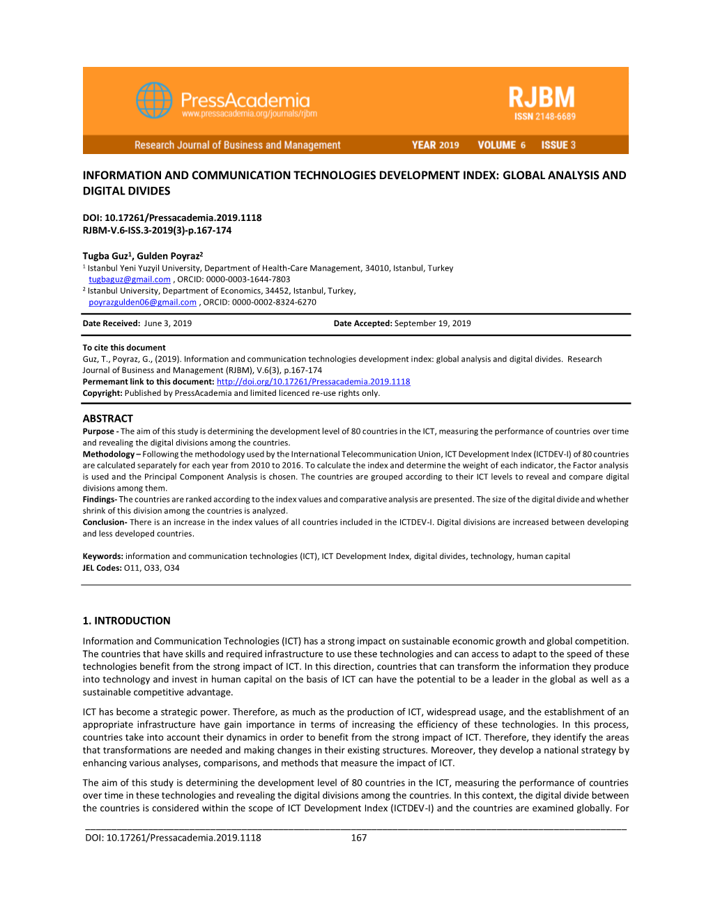 Information and Communication Technologies Development Index: Global Analysis and Digital Divides