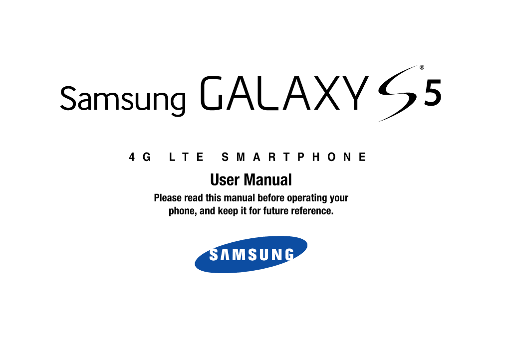 G900A Galaxy S5 User Manual