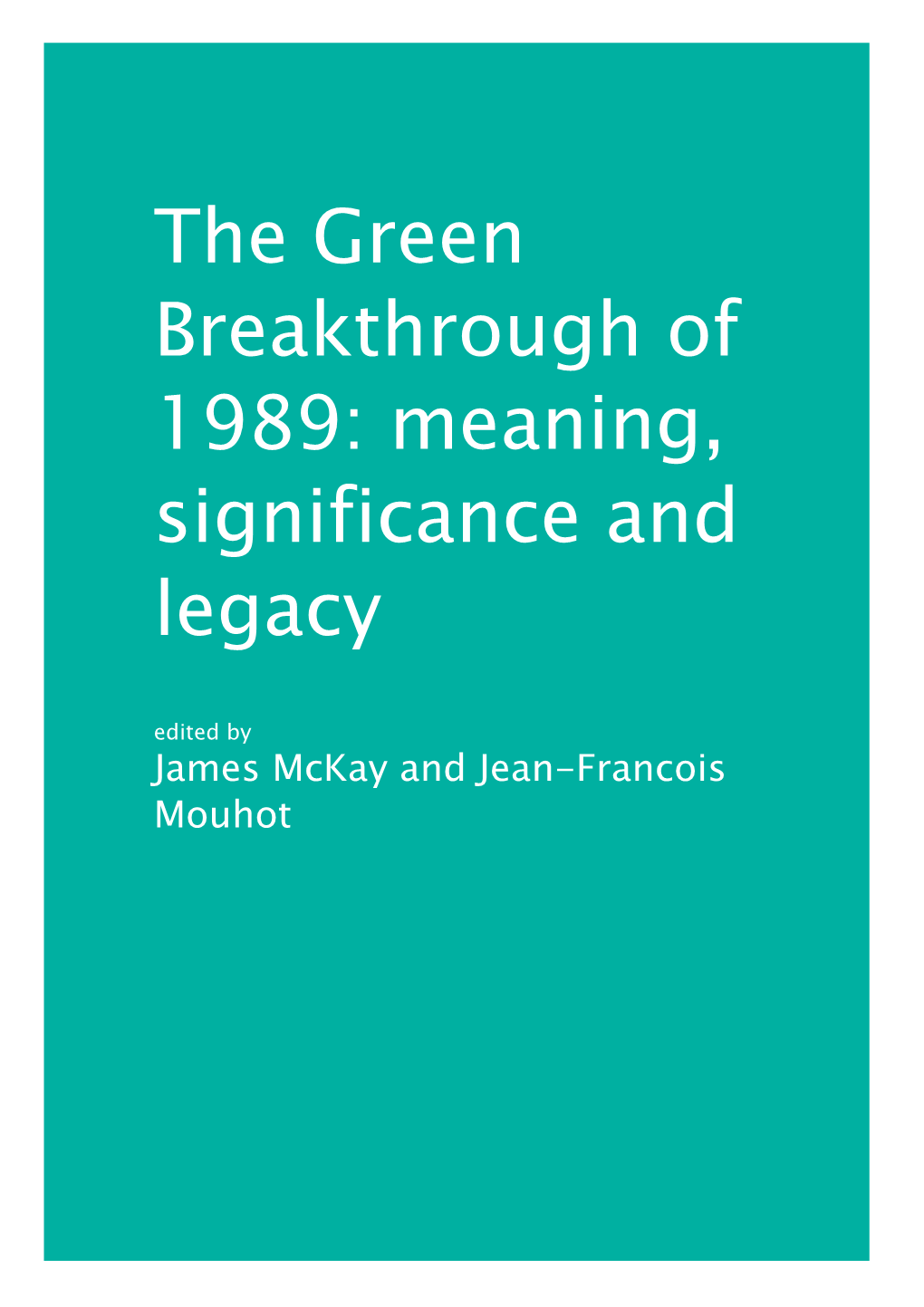 Green Breakthrough.Book