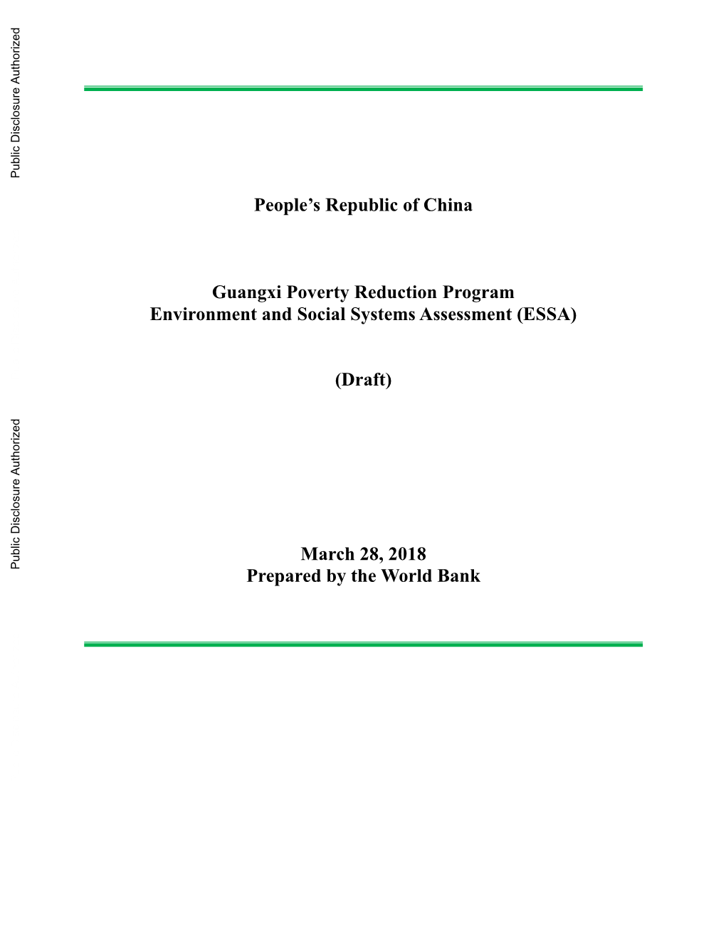 Guangxi Poverty Reduction Program for Results