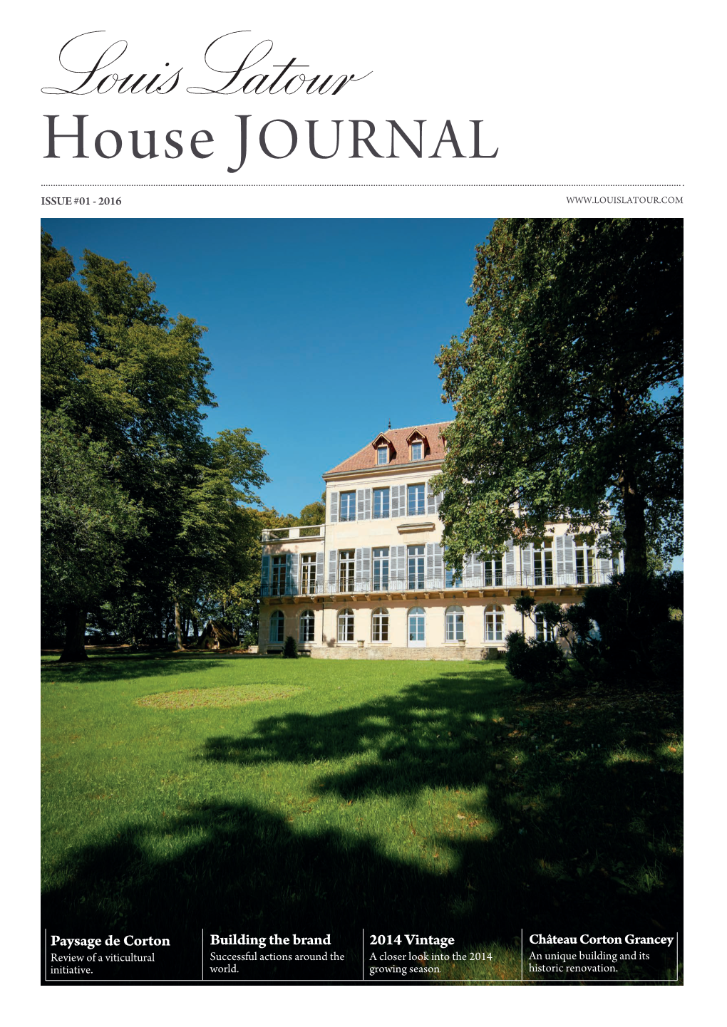 HOUSE JOURNAL 2016.Indd