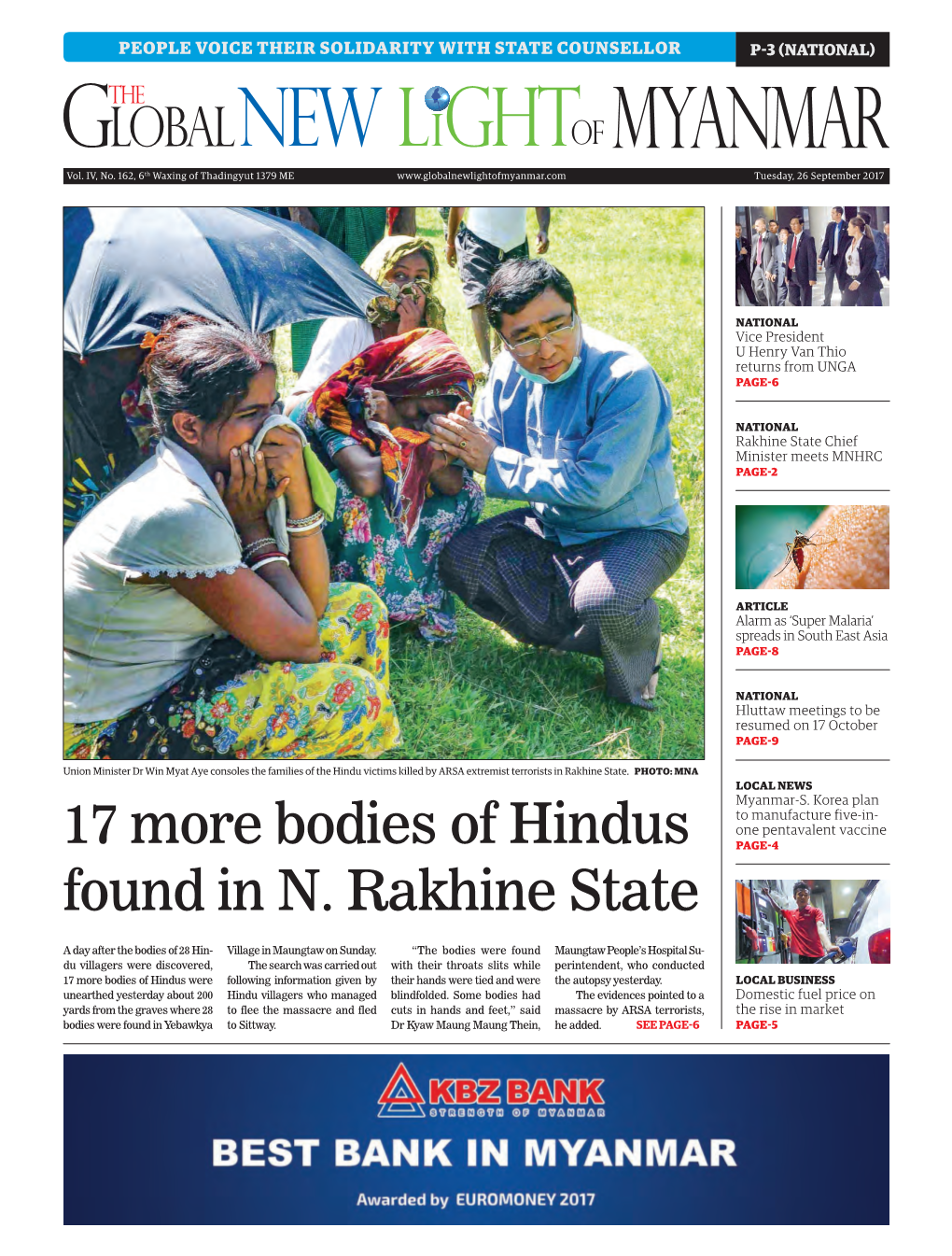 17 More Bodies of Hindus Found in N. Rakhine State