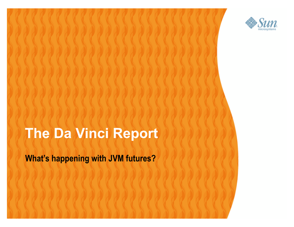 The Da Vinci Report