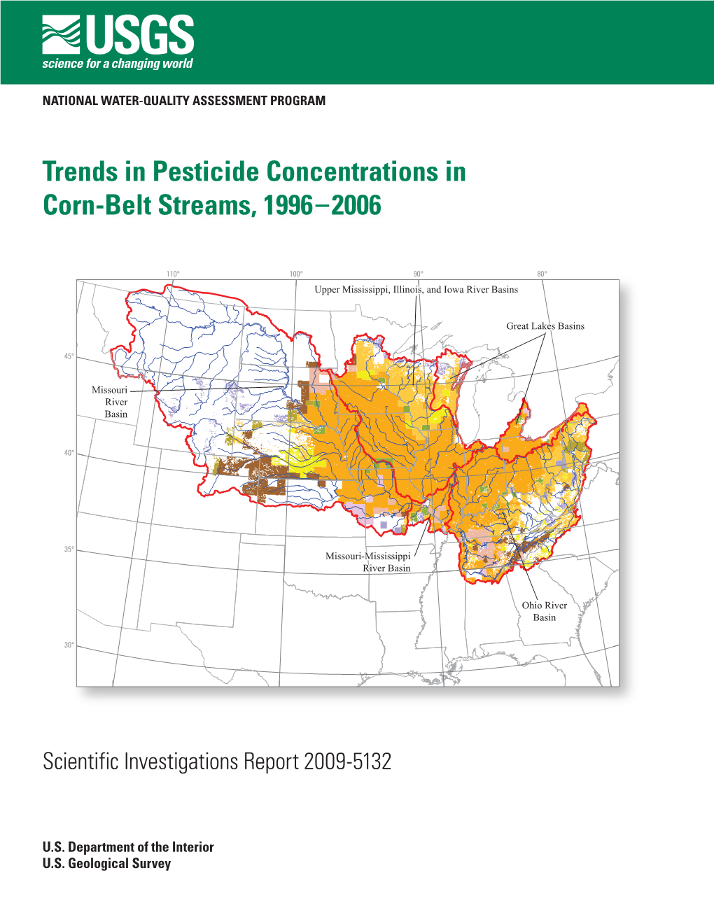 Trends in Pesticide Concentrations in Corn-Belt Streams, 1996–2006