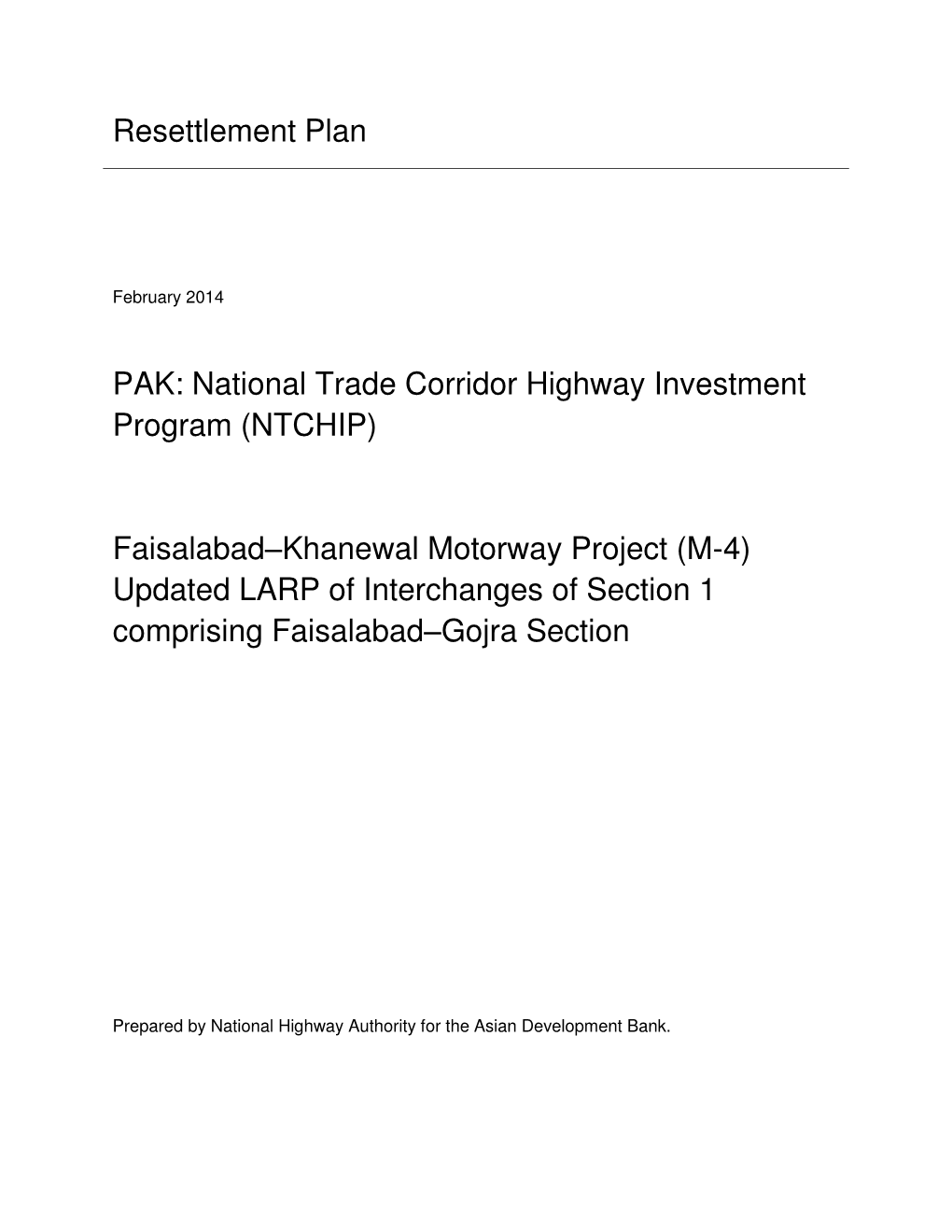 40075-023: National Trade Corridor