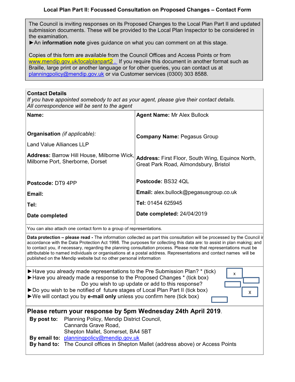 Pegasus Group Land Value Alliances LLP