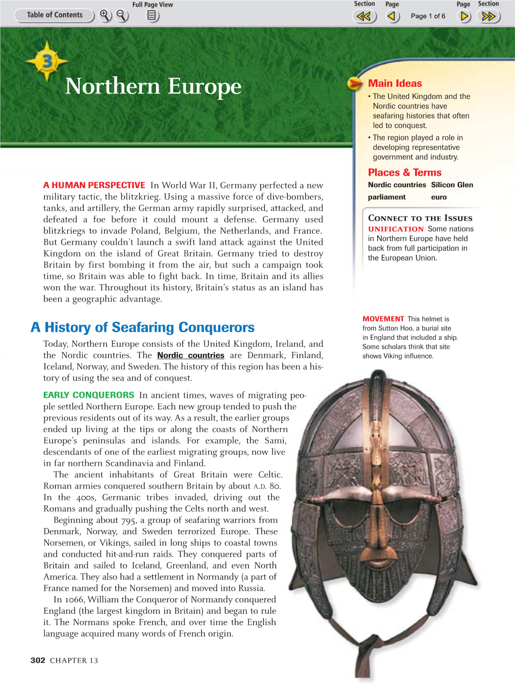 Northern Europe • the United Kingdom and the Nordic Countries Have Seafaring Histories That Often Led to Conquest