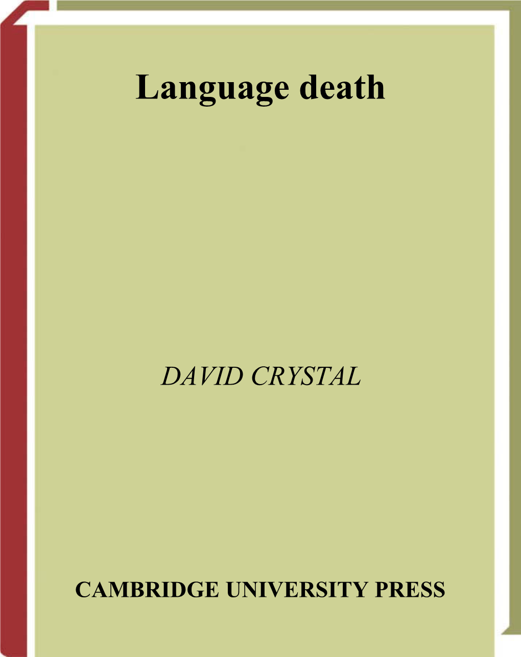 Language Death