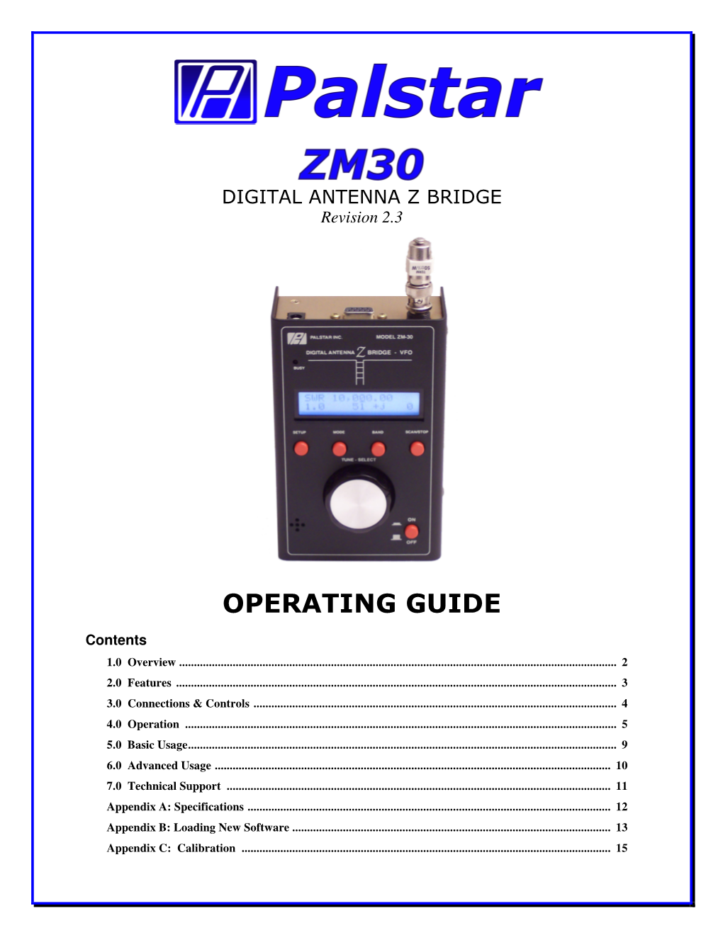 Operating Guide