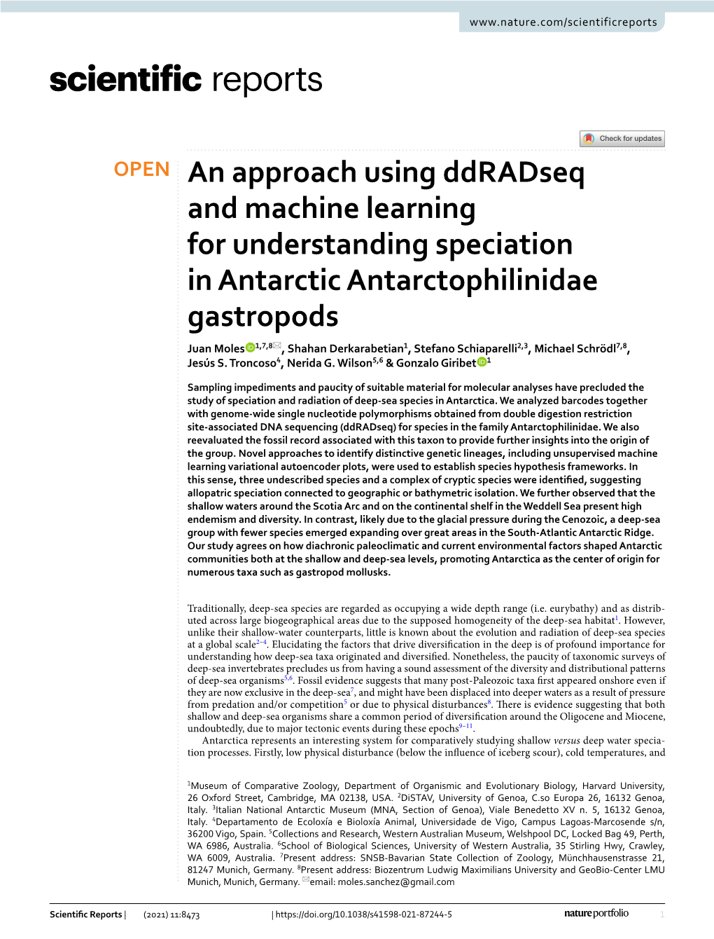 An Approach Using Ddradseq and Machine Learning for Understanding