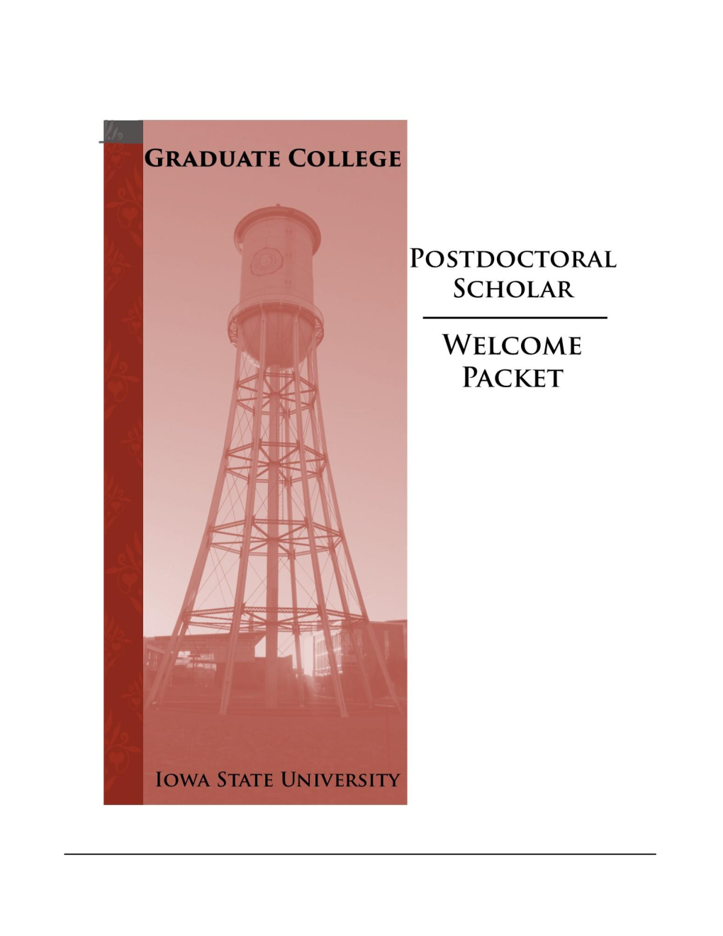 Postdoctoral Scholar Welcome Resource Packet – 2019-2020