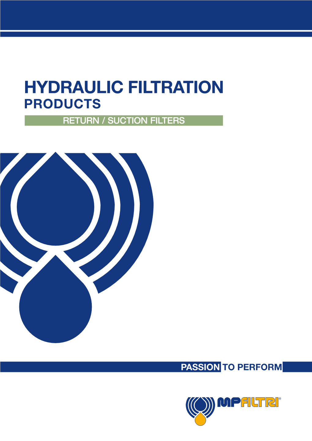 Hydraulic Filtration Products Return / Suction Filters
