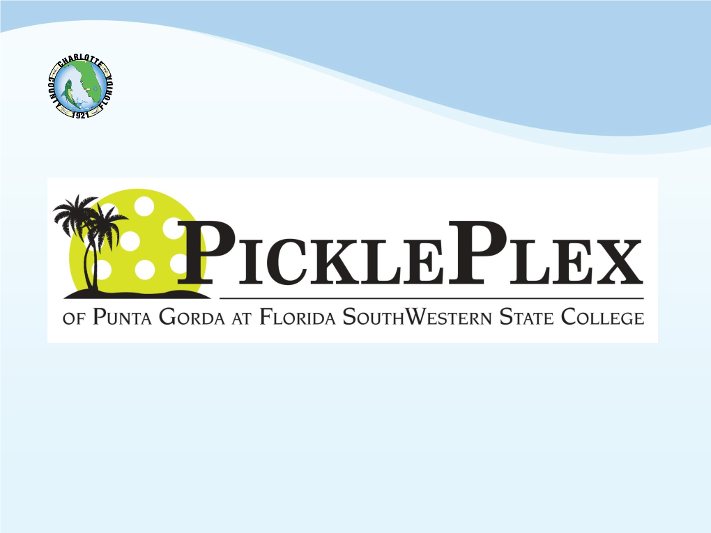 Pickleplex Agenda