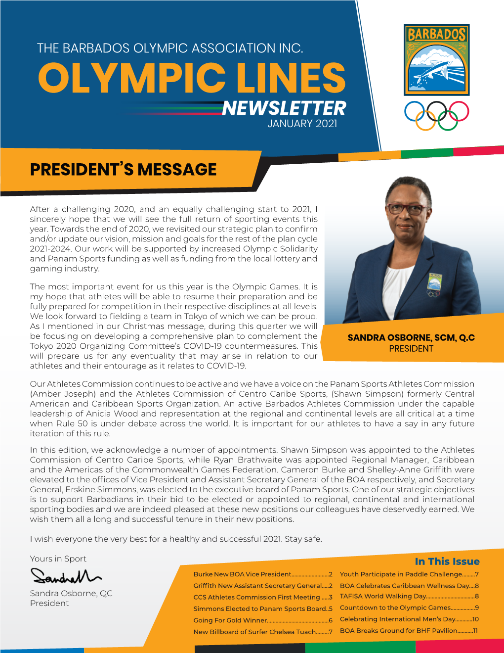 OLYMPIC LINES Centro Caribe Sports Athletes Commission Holds First Meeting – Shawn Simpson