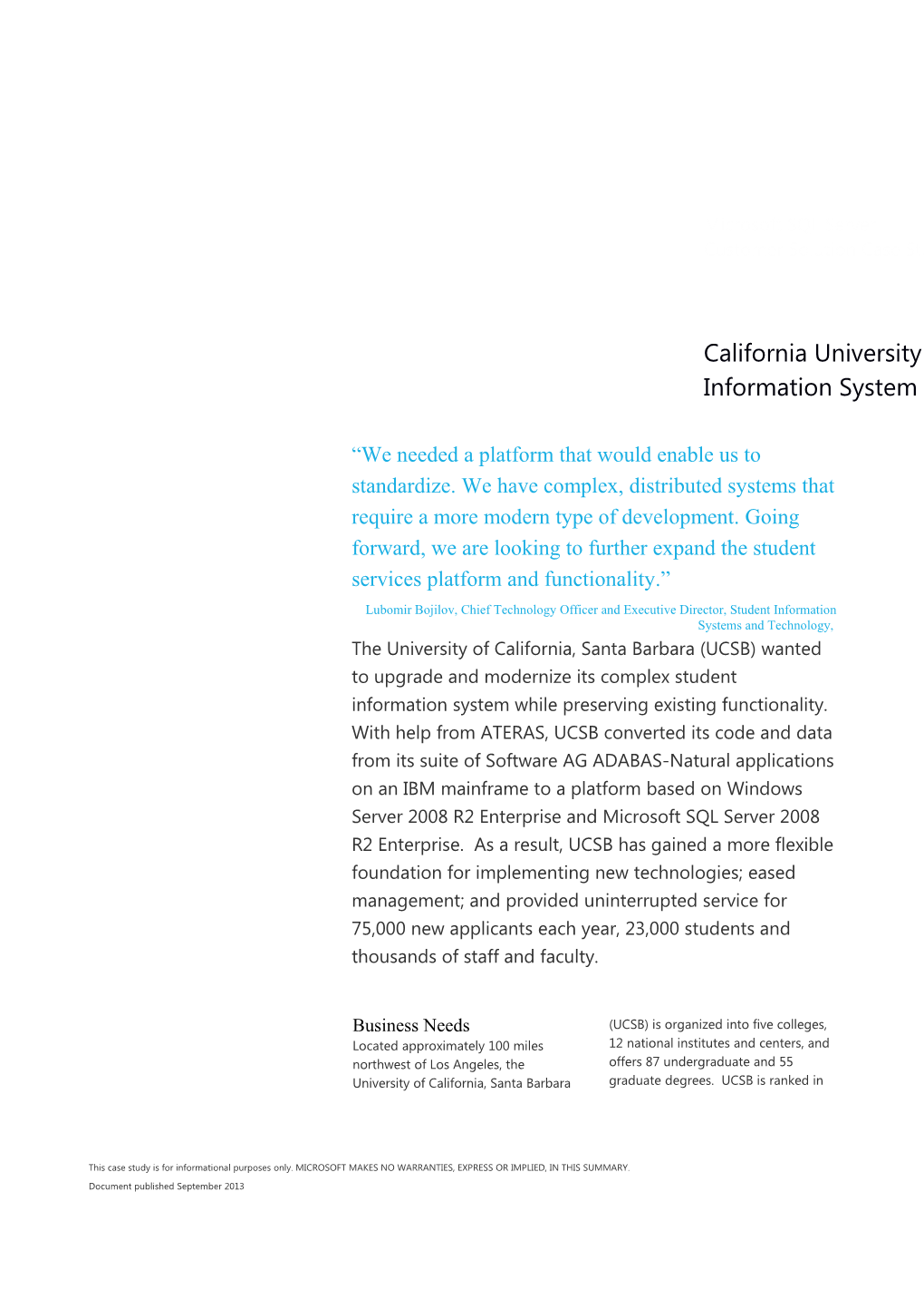 Writeimage CSB California University Modernizes Student Information System with Microsoft