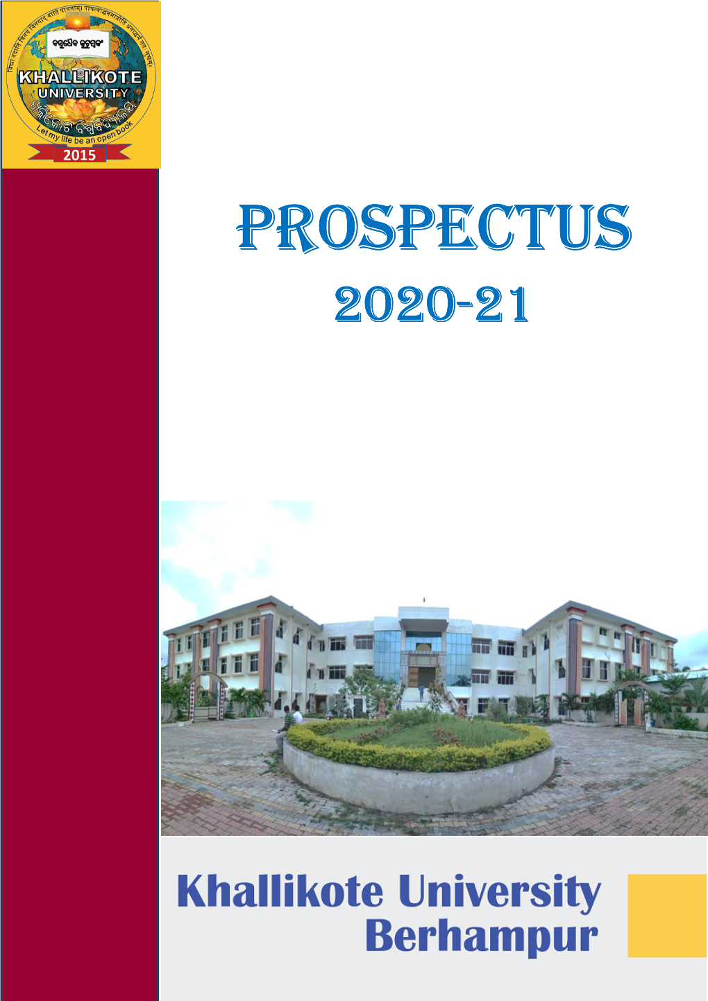 Download Admission 2020-21 Prospectus