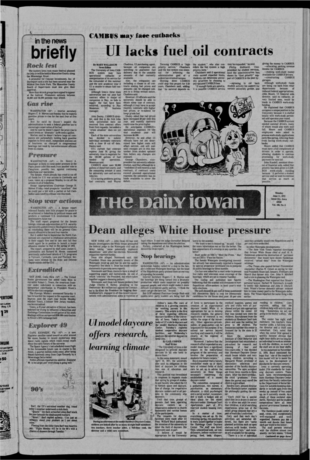 Daily Iowan (Iowa City, Iowa), 1973-06-11