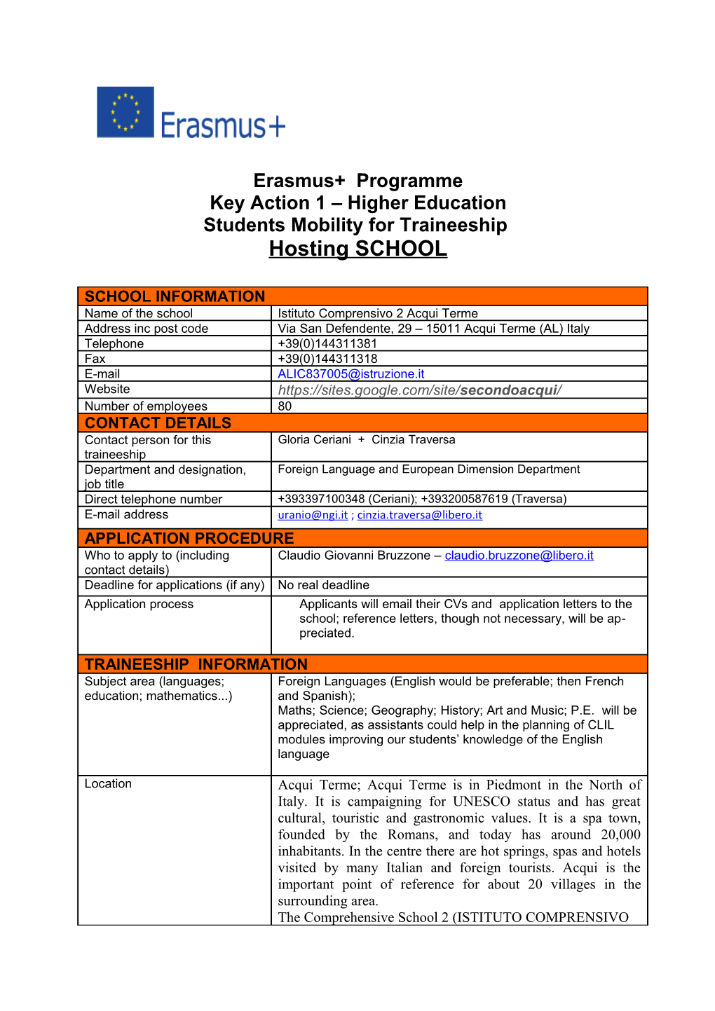 Erasmus Student Work Placement in the UK s1