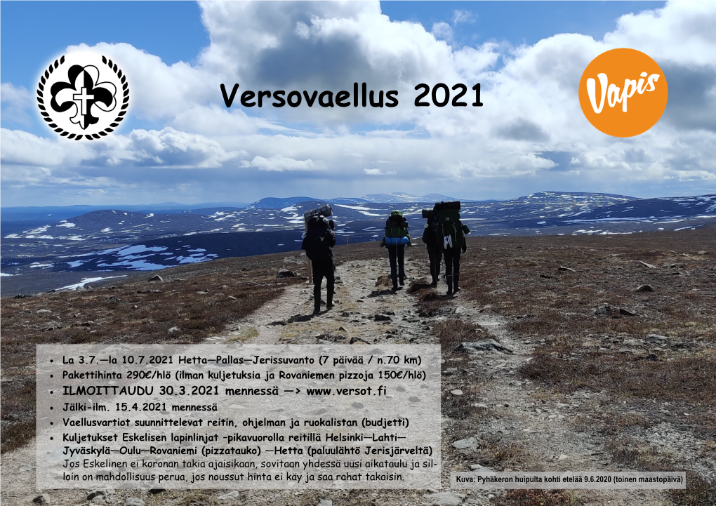 Versovaellus 2021