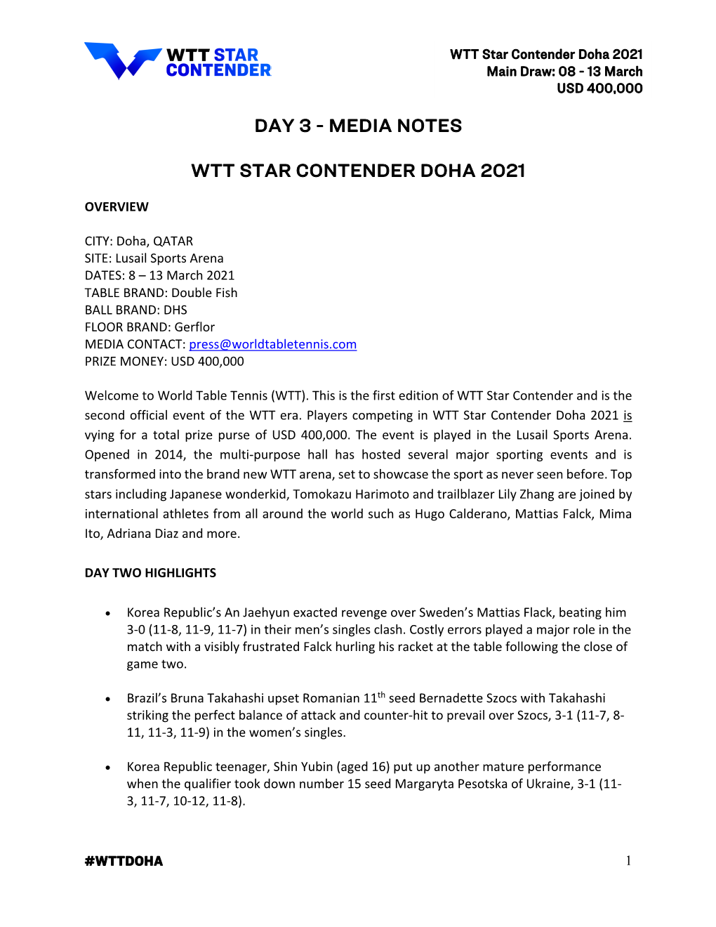 Day 3 - Media Notes