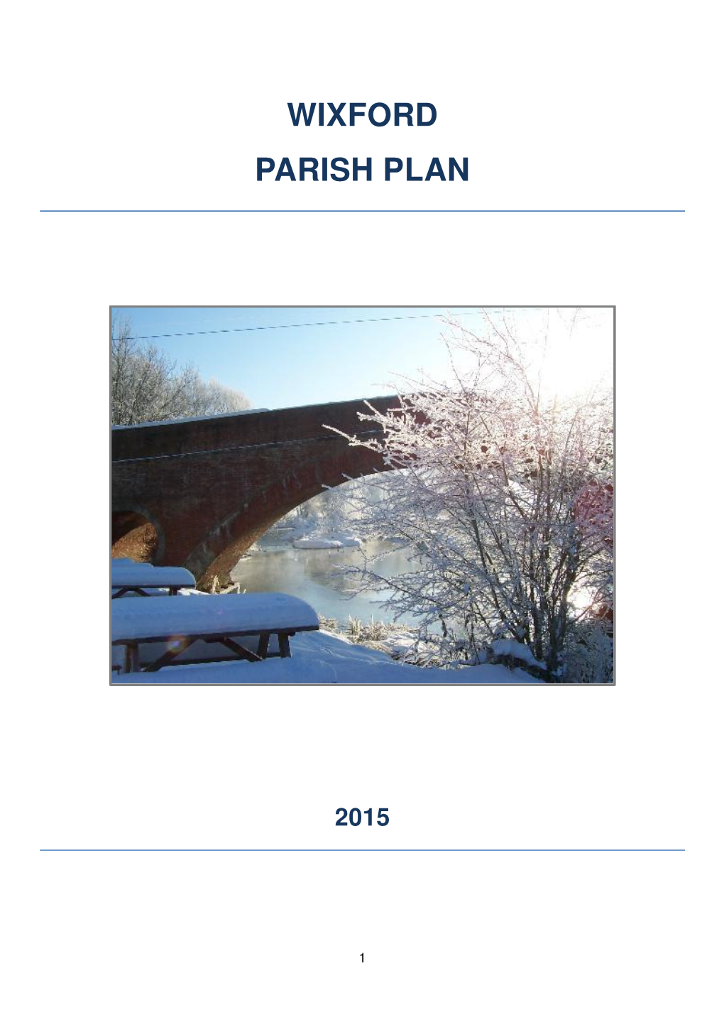 Wixford Parish Plan