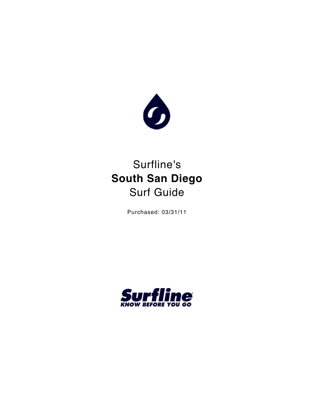 South San Diego Surf Guide