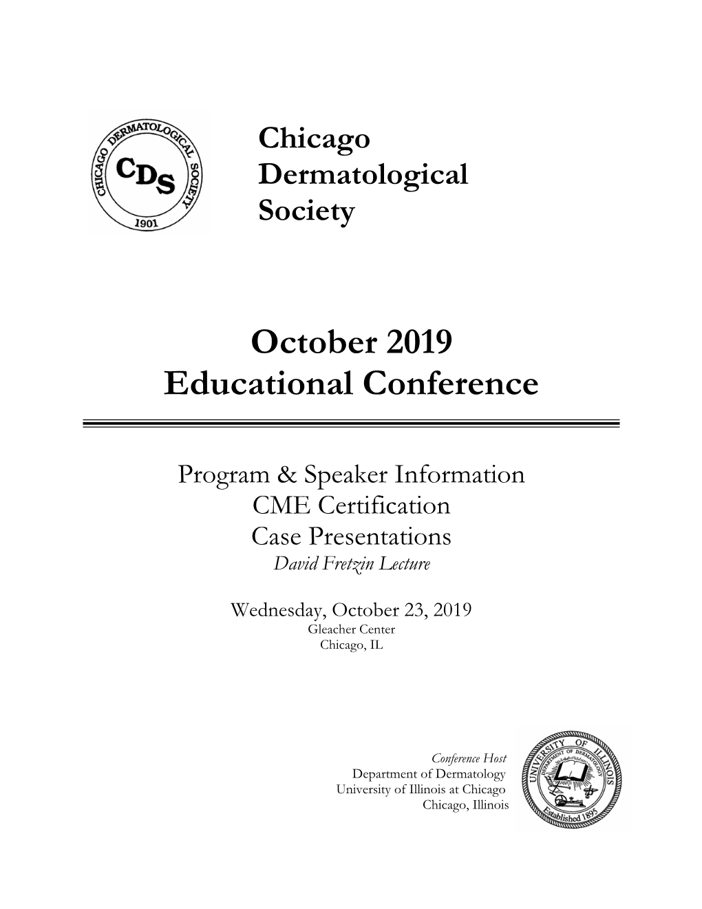 October 2019 Educational Conference
