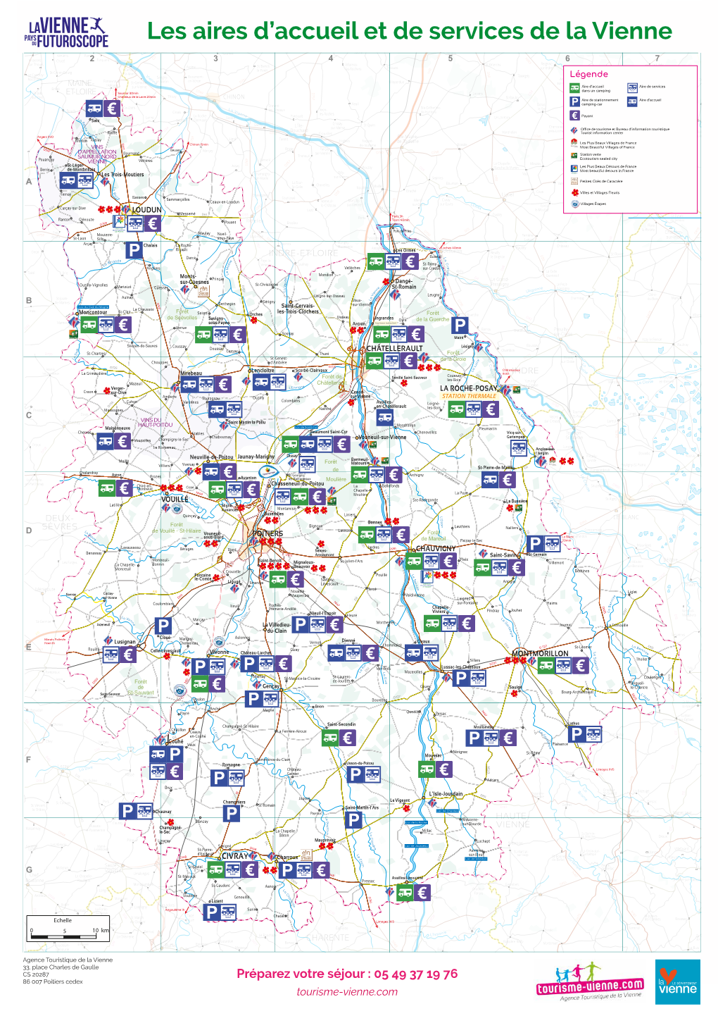 Les Aires D'accueil Et De Services De La Vienne