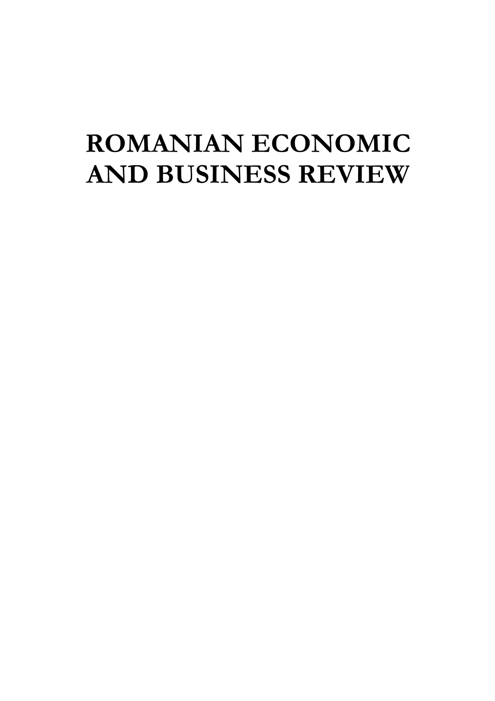 Articles That Deal with Important Issues in Economy and Business