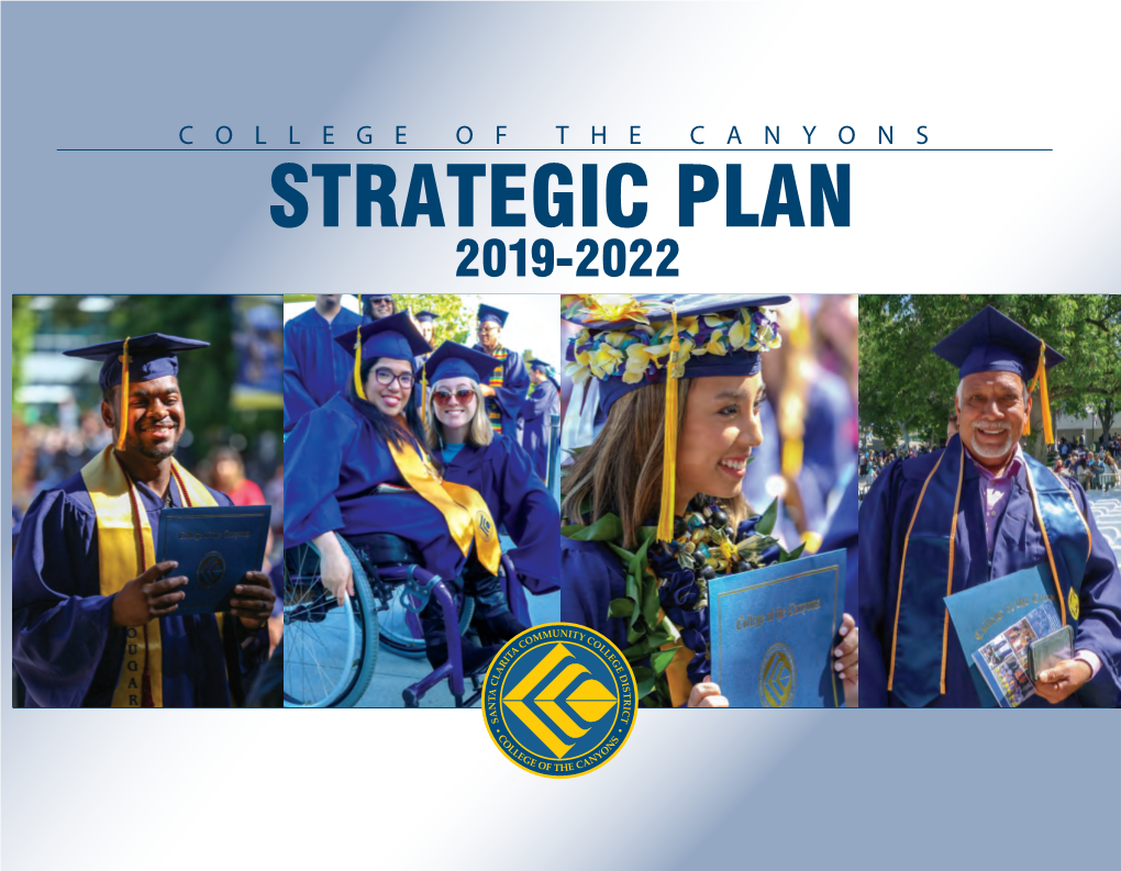 College of the Canyons Strategic Plan 2019-2022