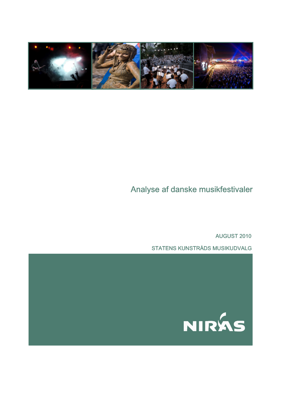 Analyse Af Danske Musikfestivaler