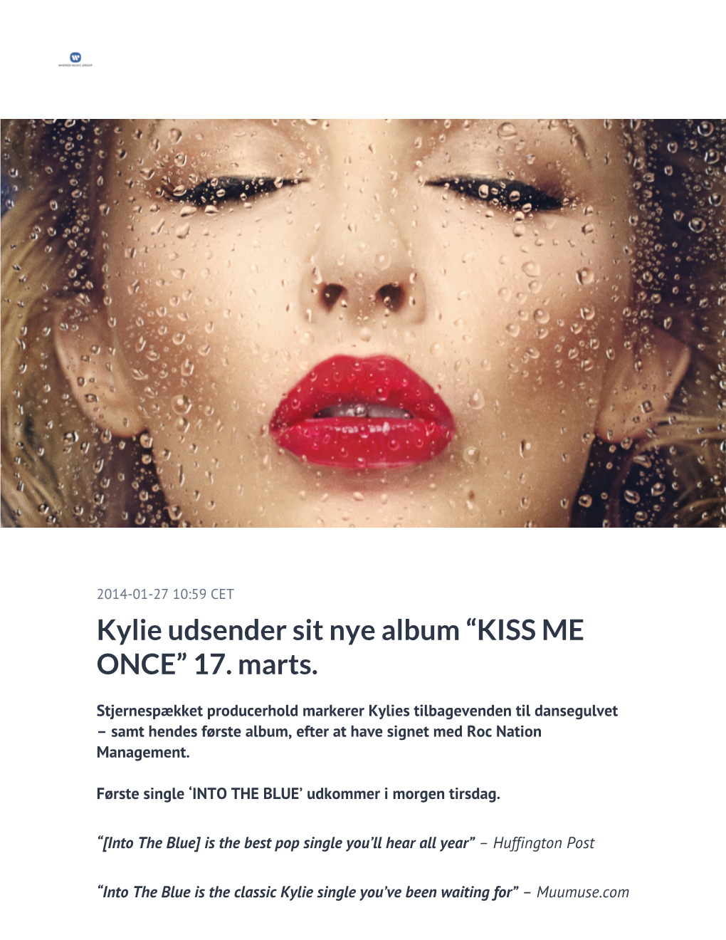 Kylie Udsender Sit Nye Album “KISS ME ONCE” 17