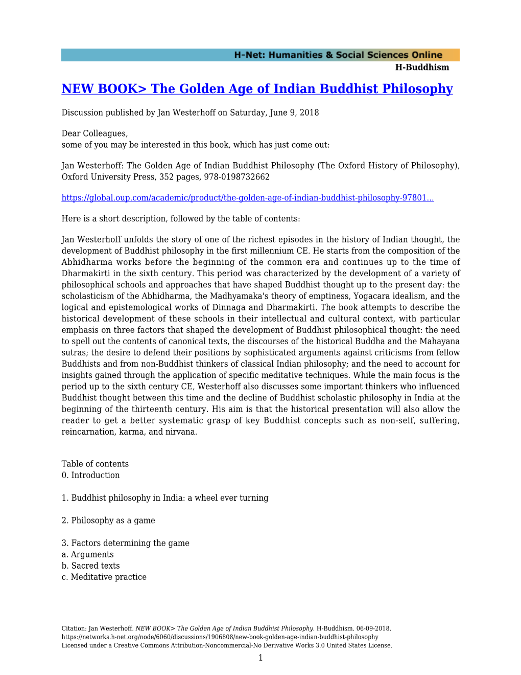 NEW BOOK&gt; the Golden Age of Indian Buddhist Philosophy