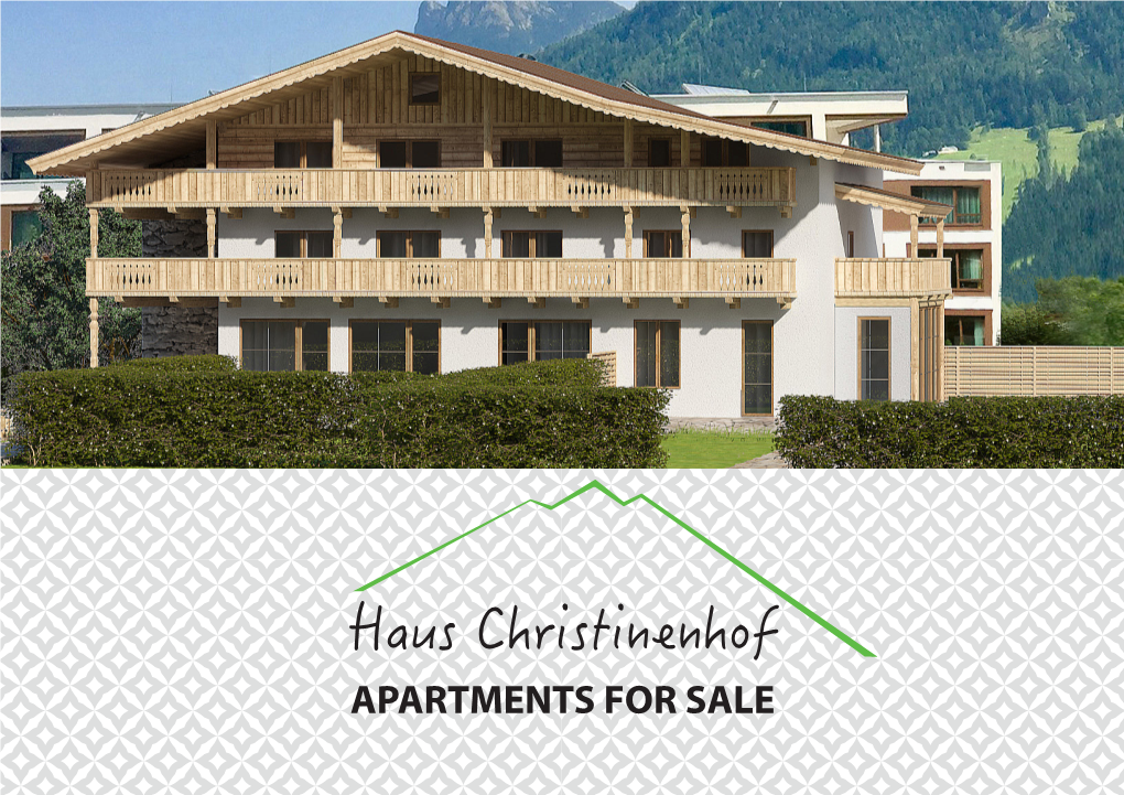 Haus Christinenhof APARTMENTS for SALE Location LOFER