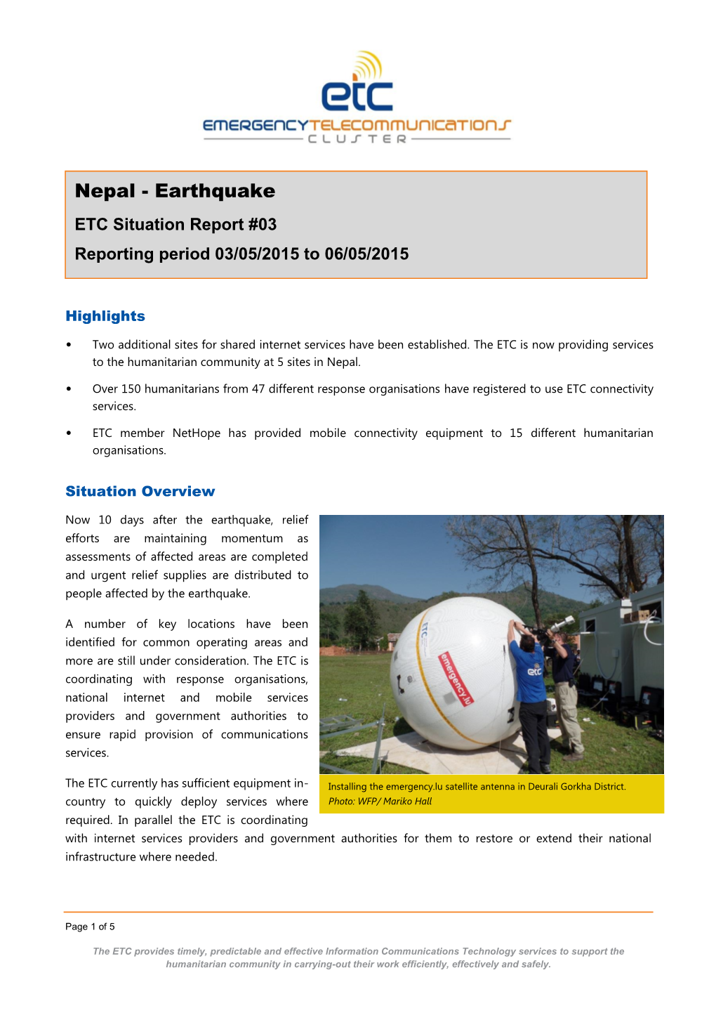 ETC Nepal Sitrep #3.Pdf