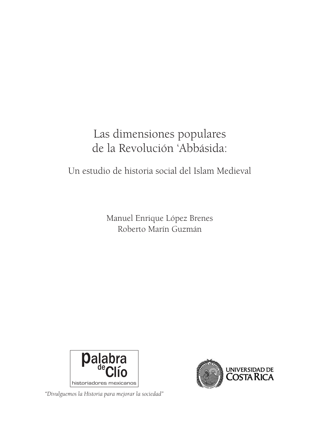 Las Dimensiones Populares De La Revolución ‘Abbásida