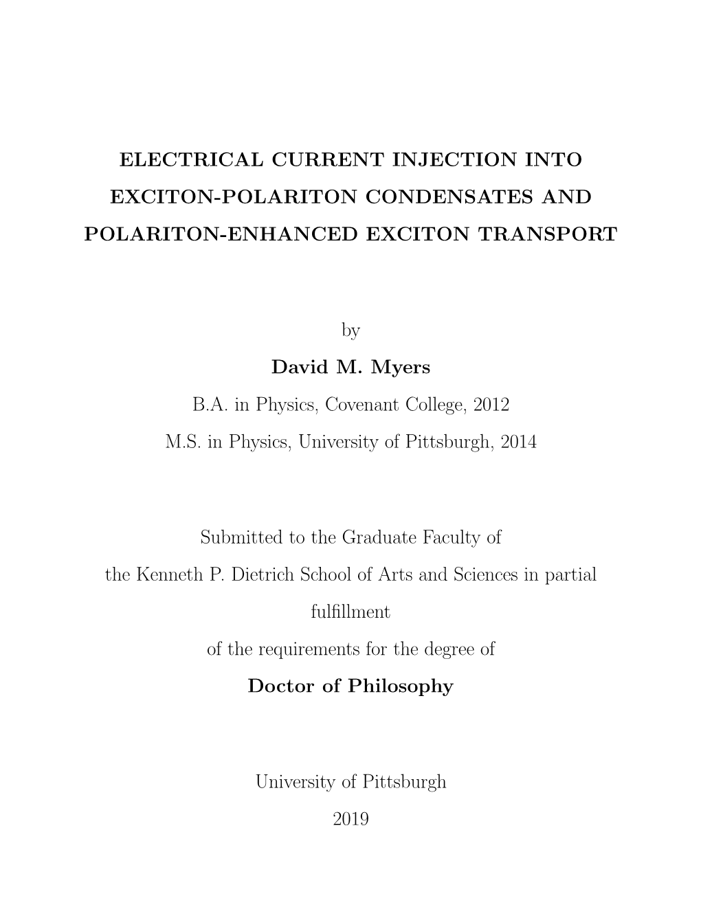Electrical Current Injection Into Exciton-Polariton Condensates and Polariton-Enhanced Exciton Transport