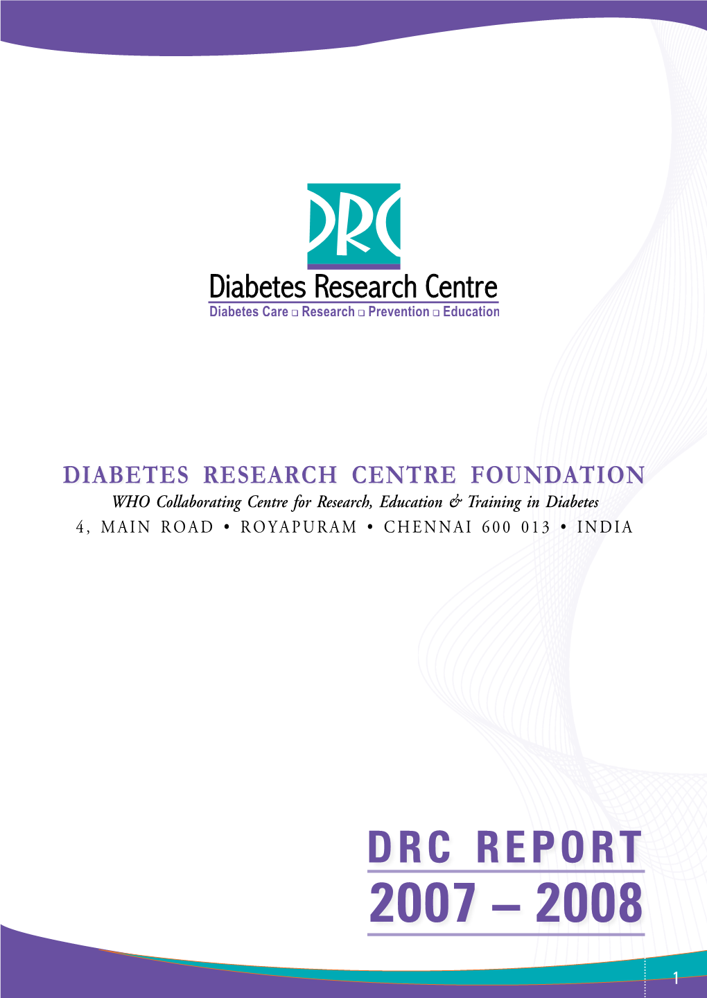 DRC Report 2007 – 2008