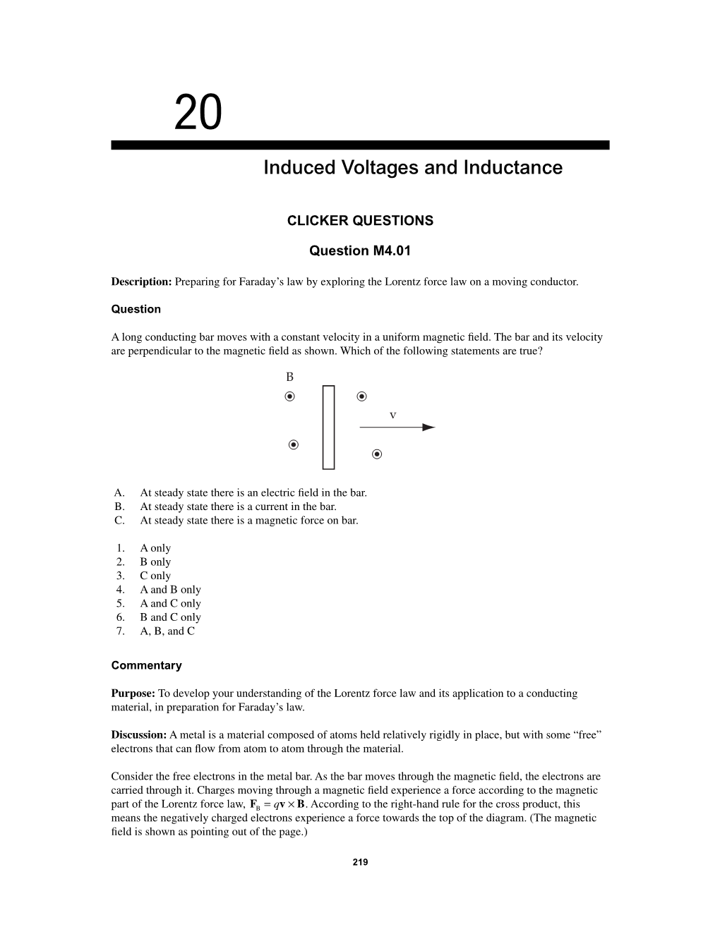 Induced Voltages and Inductance